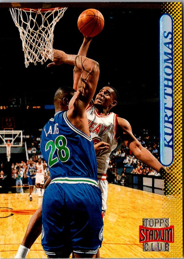 1996 Stadium Club Kurt Thomas #21