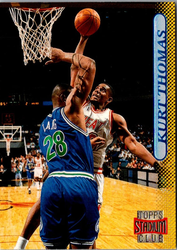 1996 Stadium Club Kurt Thomas #21