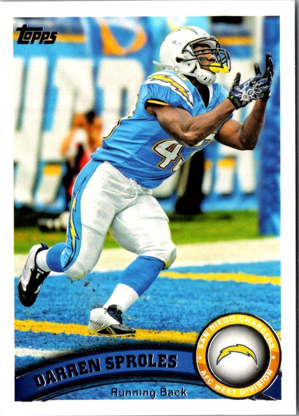 2011 Topps Darren Sproles #114