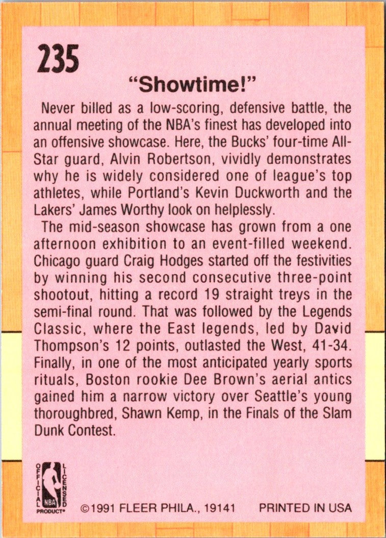 1991 Fleer 1991 All-Star Game