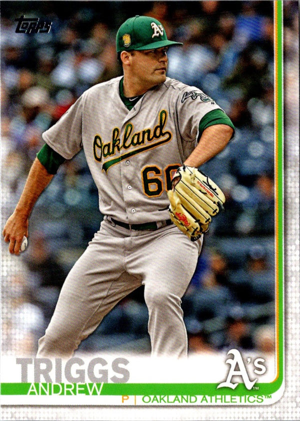 2019 Topps Andrew Triggs #565