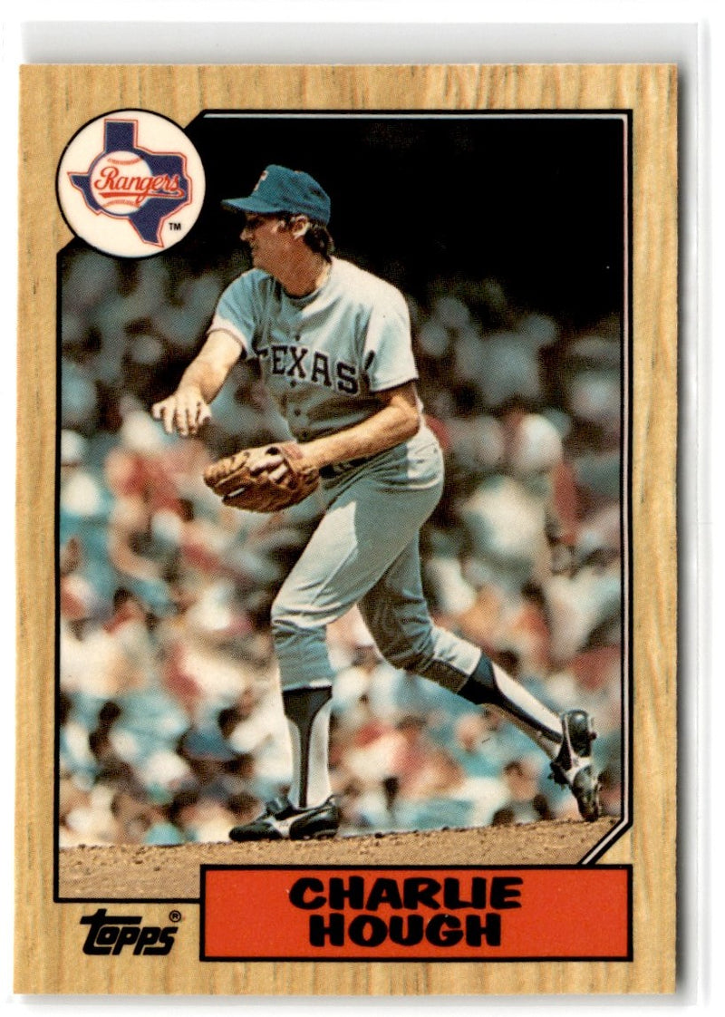 1987 Topps Charlie Hough