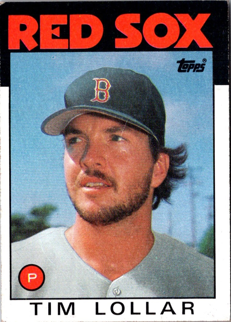 1986 Topps Tim Lollar