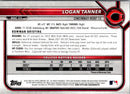 2022 Bowman Draft Baseball Chrome Logan Tanner