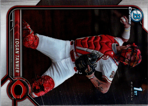 2022 Bowman Draft Baseball Chrome Logan Tanner #BDC-55 Rookie