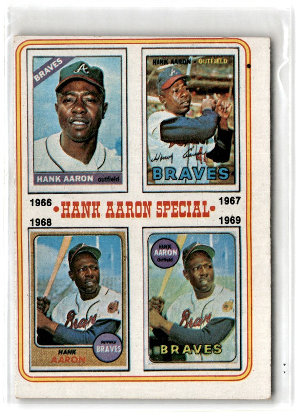 1974 Topps Hank Aaron 1966-69 #5