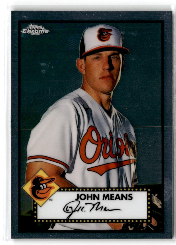 2021 Topps Chrome Platinum Anniversary John Means #358