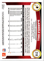 2011 Topps DeAngelo Hall #218