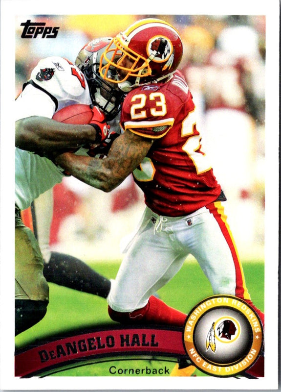 2011 Topps DeAngelo Hall #218