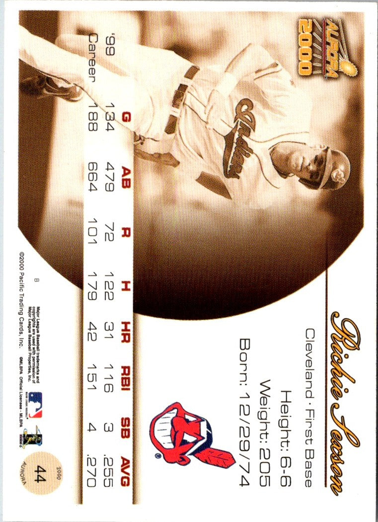 2000 Pacific Crown Royale Red Jim Thome