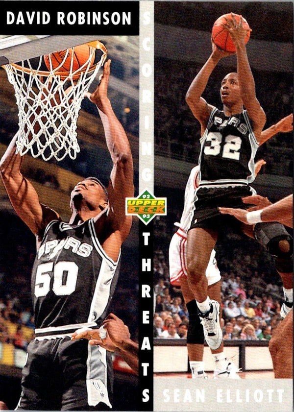 1992 Upper Deck David Robinson/Sean Elliott #505