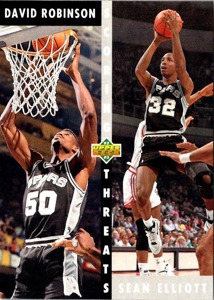 1992 Upper Deck David Robinson/Sean Elliott