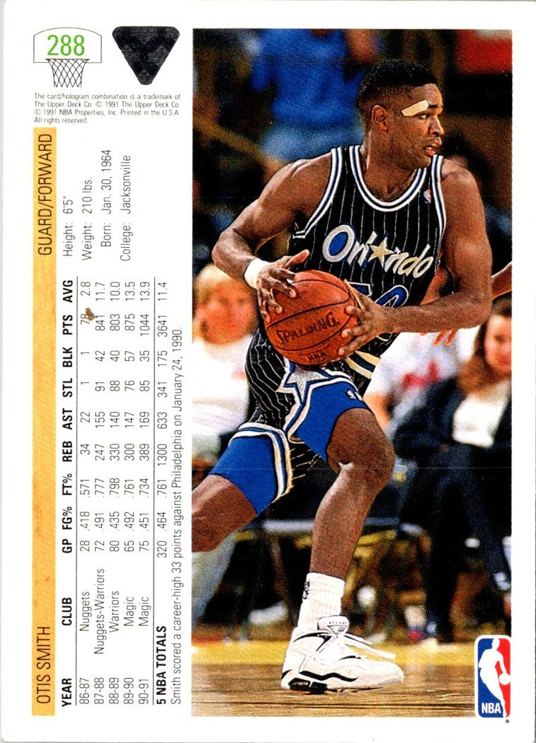 1991 Upper Deck Otis Smith