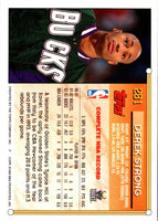 1993 Topps Derek Strong #281 Rookie