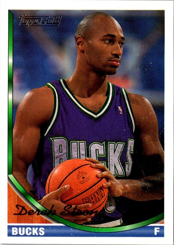 1993 Topps Derek Strong #281 Rookie