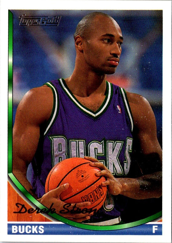 1993 Topps Derek Strong #281 Rookie