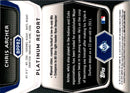2012 Bowman Platinum Prospects Chris Archer