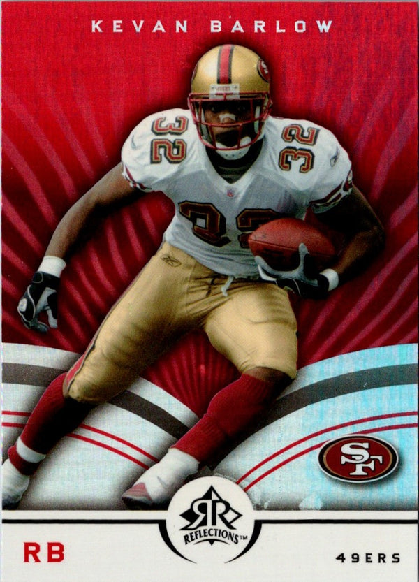 2005 Upper Deck Portraits Kevan Barlow #83