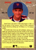 1992 Ultra All-Stars David Cone #19