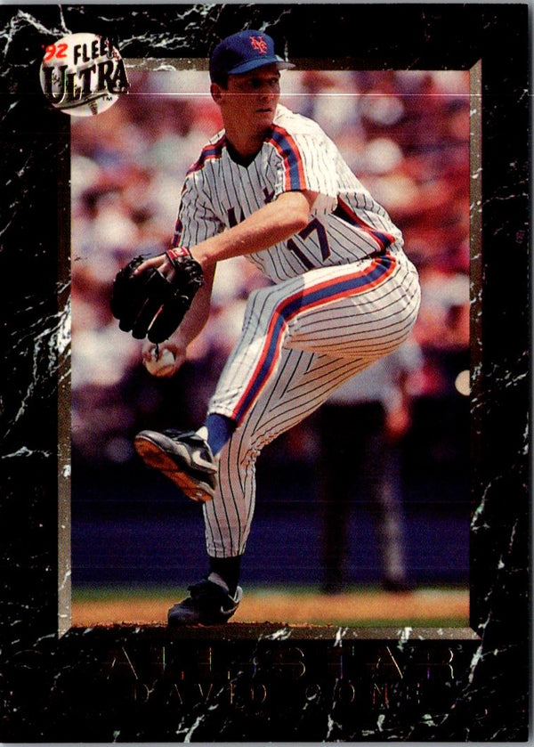 1992 Ultra All-Stars David Cone #19