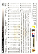 1997 Score Artist's Proofs White Border Mark Johnson