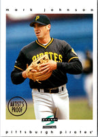 1997 Score Artist's Proofs White Border Mark Johnson #265