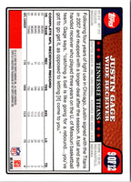 2008 Topps Tennessee Titans Justin Gage #TEN9