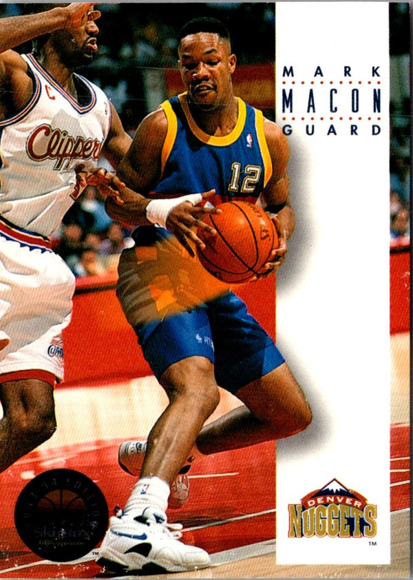 1993 SkyBox Mark Macon #62