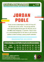 2023 Donruss Red Jordan Poole #177