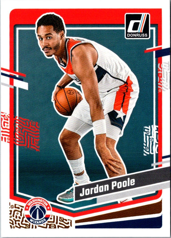 2023 Donruss Red Jordan Poole #177