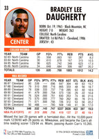 1994 Hoops Brad Daugherty #SC9