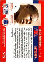 1990 Pro Set Bruce Armstrong #575