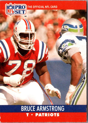 1990 Pro Set Bruce Armstrong #575