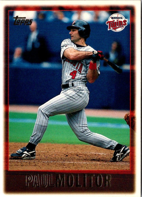 1997 Topps Paul Molitor #138