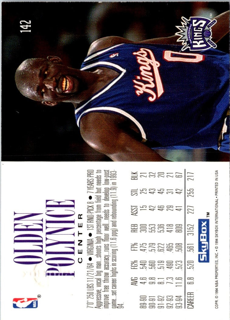 1994 SkyBox Olden Polynice