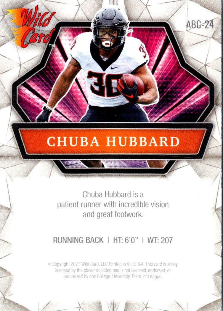 2021 Wild Card Chuba Hubbard