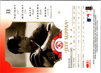 1998 Leaf Jeff Suppan #33