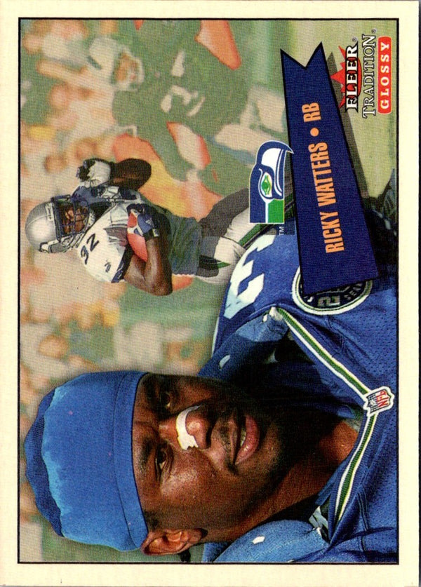 2001 Fleer Tradition Glossy Ricky Watters #116