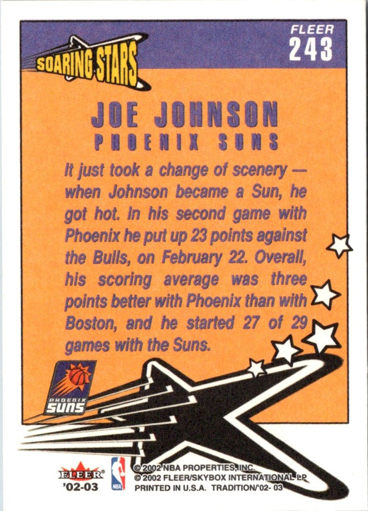 2002 Fleer Tradition Joe Johnson