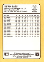 1988 Donruss Baseball's Best Kevin Bass #38