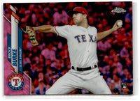 2020 Topps Chrome Brock Burke #159 Rookie
