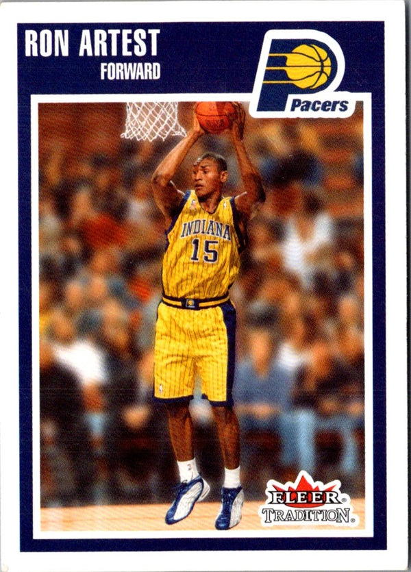 2002 Fleer Tradition Ron Artest #53