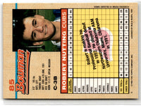 1992 Bowman Robert Nutting #85 Rookie