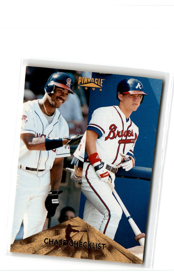 1996 Pinnacle Garret Anderson/Chipper Jones #200