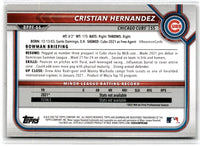 2022 Bowman 1st Edition Cristian Hernandez #BPPF-66