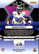 2022 Panini Mosaic Sparkle Blue SP Aaron Donald