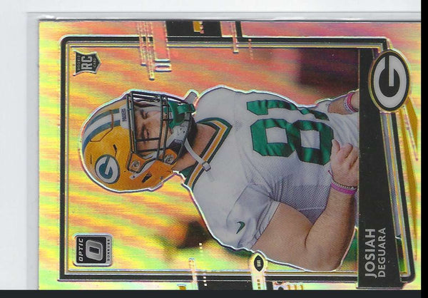 2020 Donruss Optic Preview Josiah Deguara #P-292 Rookie