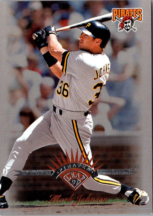 1997 Leaf Mark Johnson #119