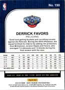 2019 Hoops Blue Derrick Favors