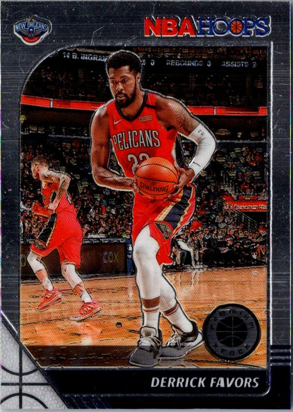 2019 Hoops Blue Derrick Favors #190